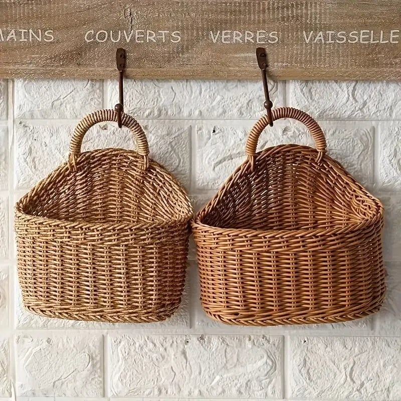 Nordic-Style Woven Basket