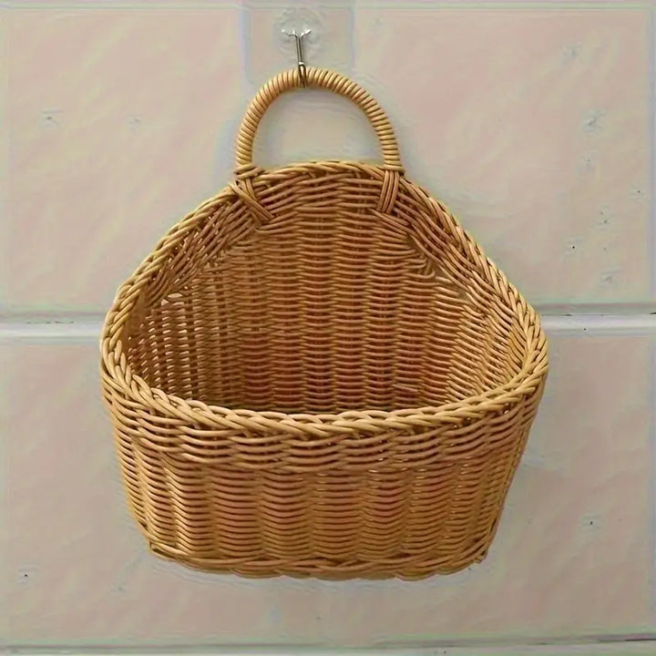 Nordic-Style Woven Basket