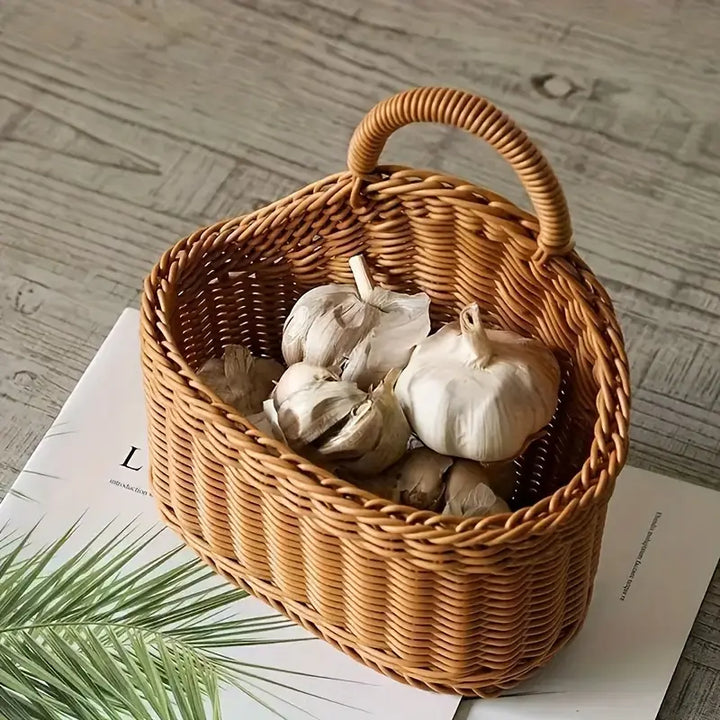 Nordic-Style Woven Basket
