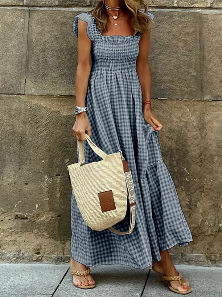 Amelia V Neck Maxi Dress