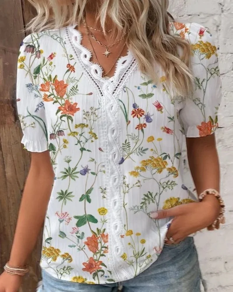 Sophia Casual Vacation Shirt