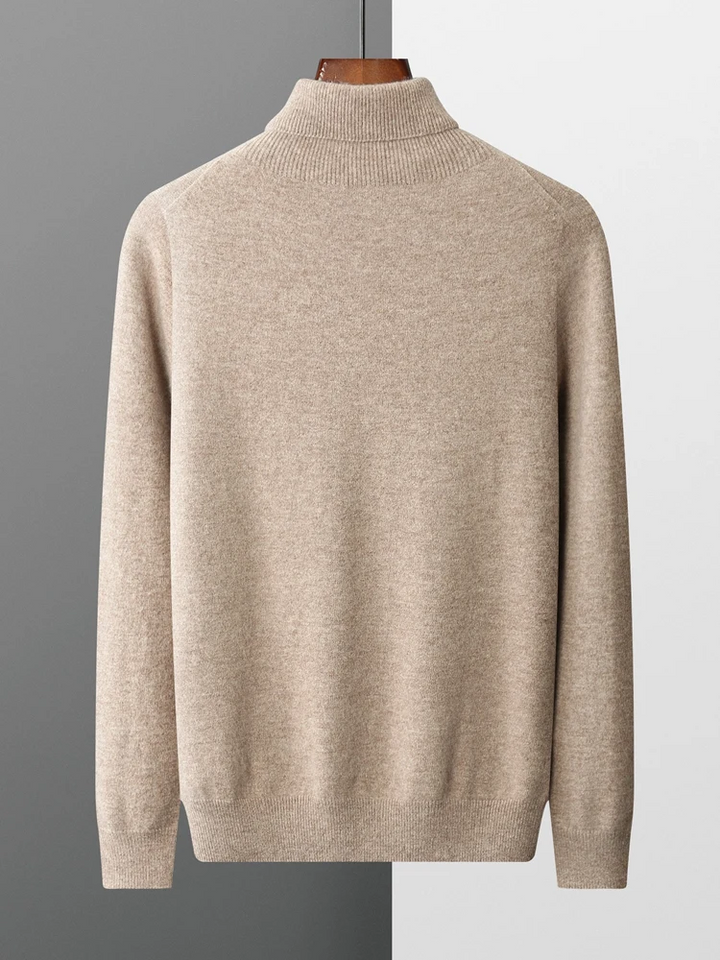 Napoli Men’s Merino Wool Turtleneck Sweater