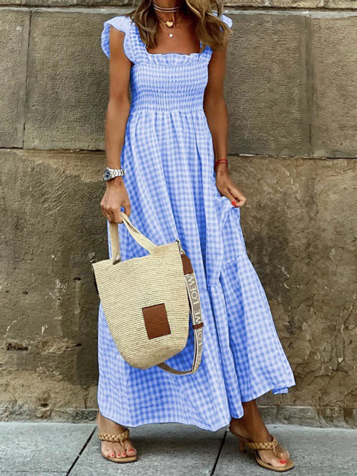 Amelia V Neck Maxi Dress