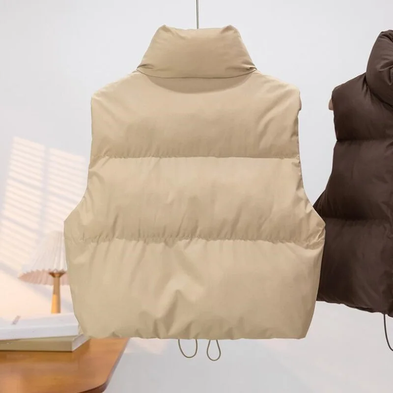 Indiana Women’s Puffer Vest Sleeveless Cotton Padded Jacket