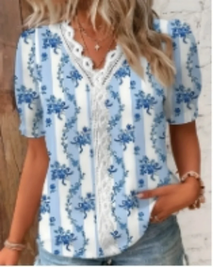 Sophia Casual Vacation Shirt