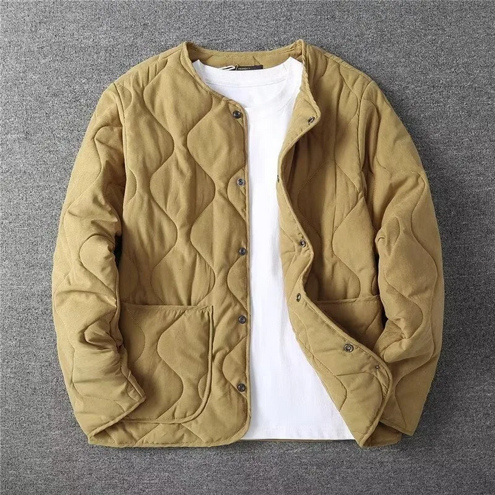 Ferrara Men’s Quilted Padded Jacket with Pockets
