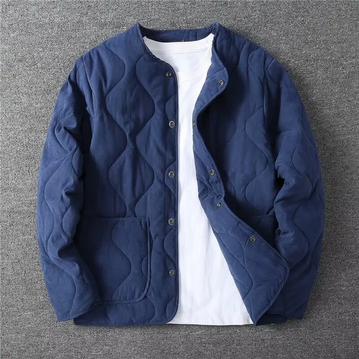 Ferrara Men’s Quilted Padded Jacket with Pockets