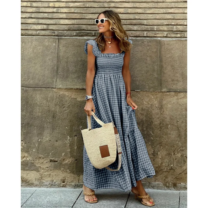 Amelia V Neck Maxi Dress
