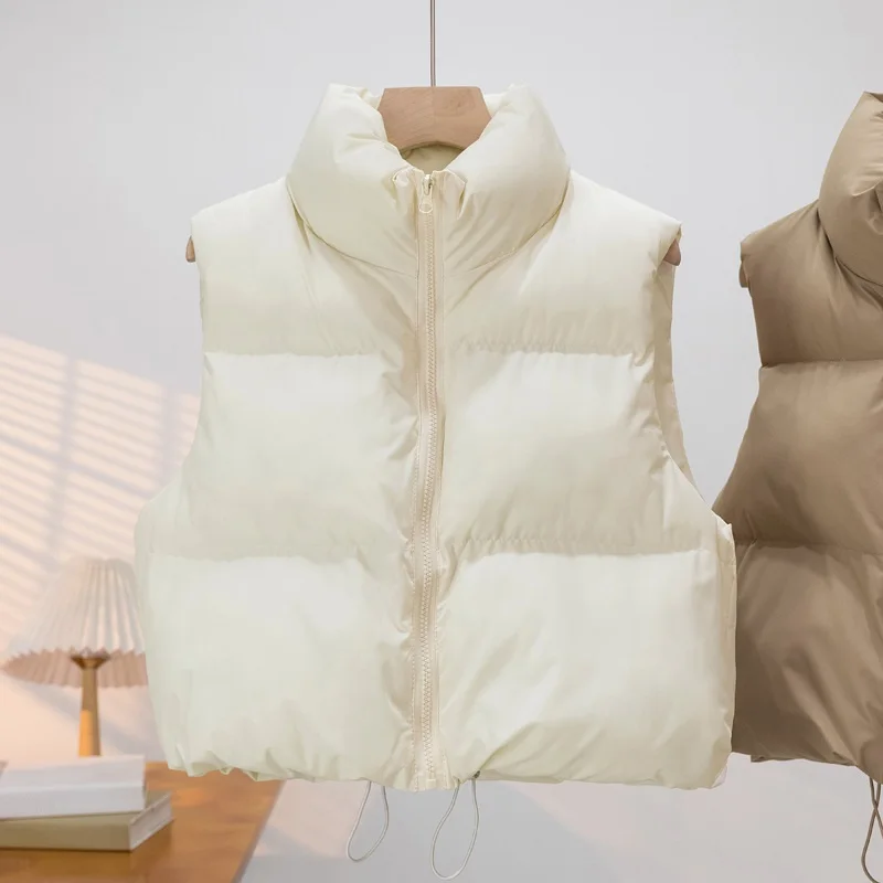 Indiana Women’s Puffer Vest Sleeveless Cotton Padded Jacket