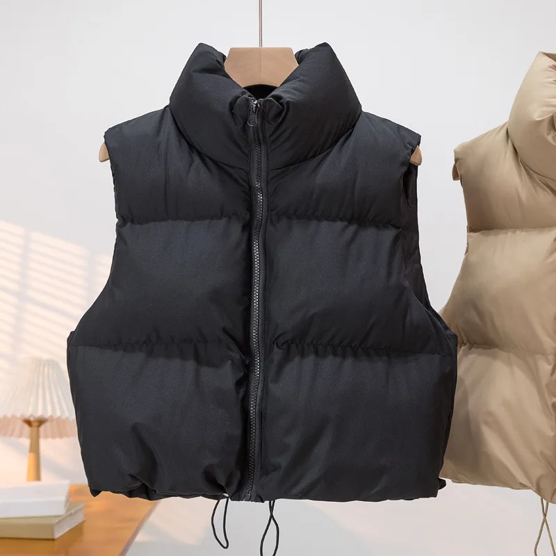 Indiana Women’s Puffer Vest Sleeveless Cotton Padded Jacket