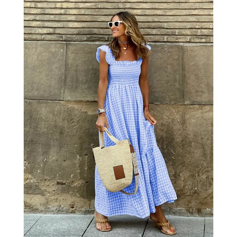 Amelia V Neck Maxi Dress