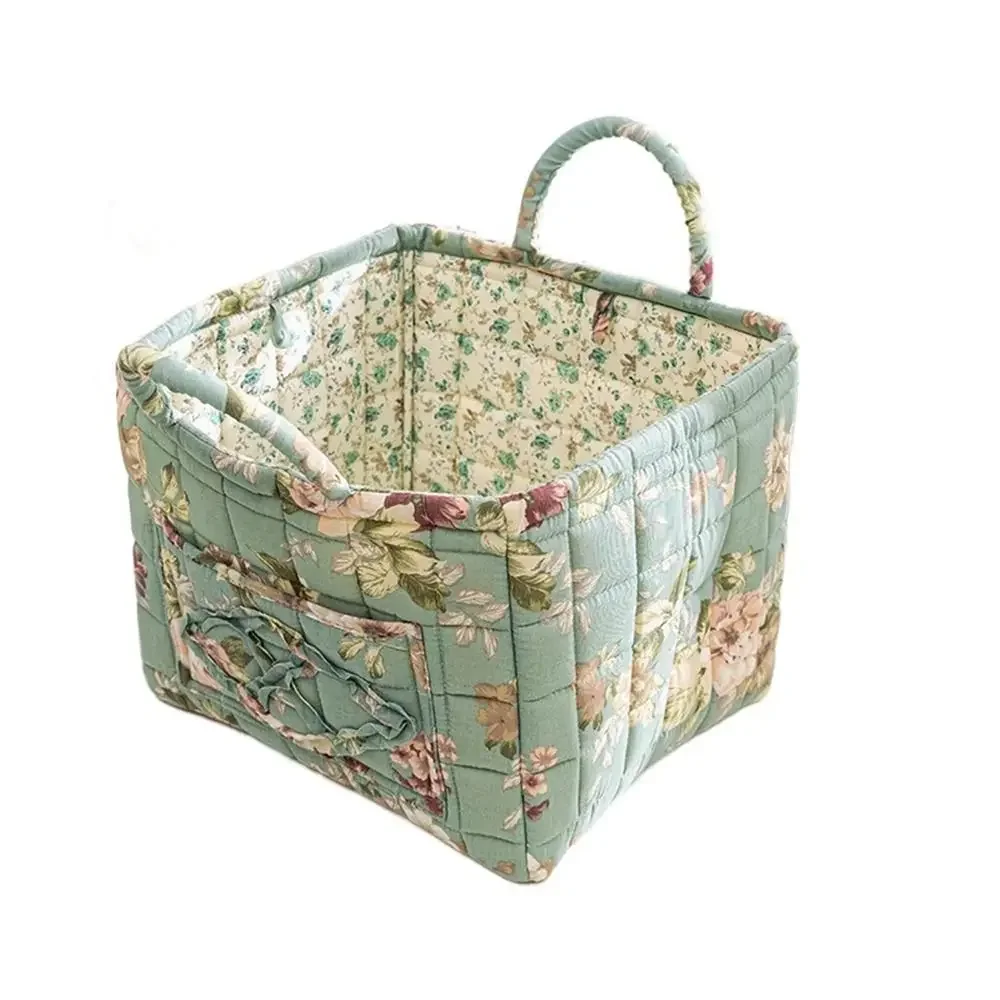 Fabric Storage Basket with Handles – Foldable, Stackable, Washable Organizer