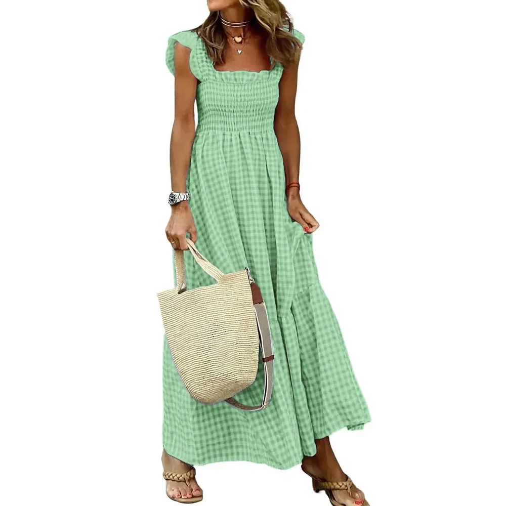 Amelia V Neck Maxi Dress