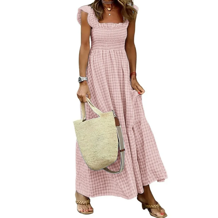 Amelia V Neck Maxi Dress