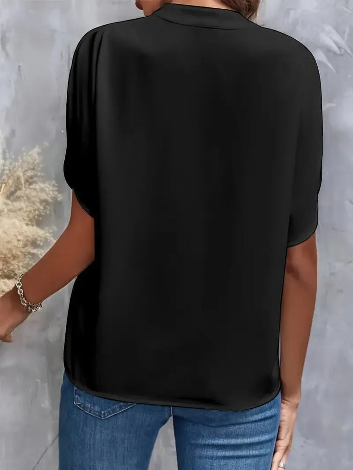 Leona Drape Blouse