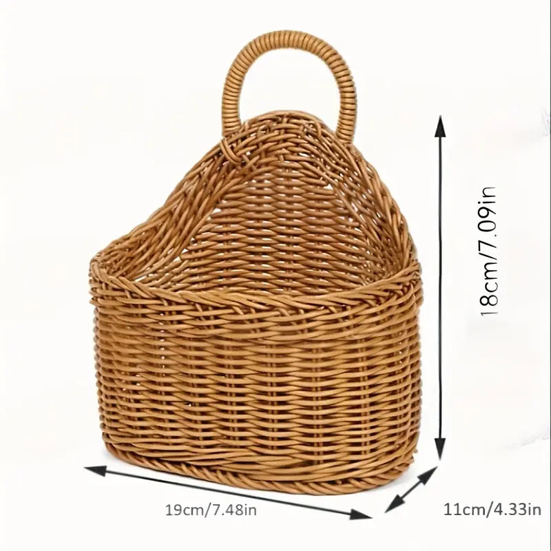 Nordic-Style Woven Basket